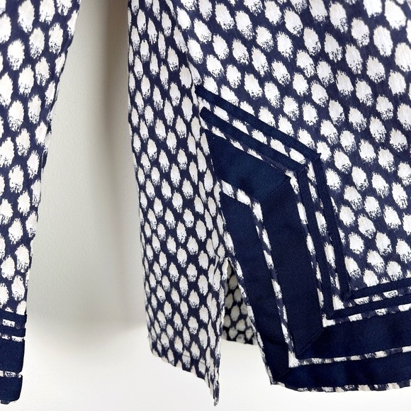 Life Style Navy Blue Cotton Tunic - Picture 3 of 10